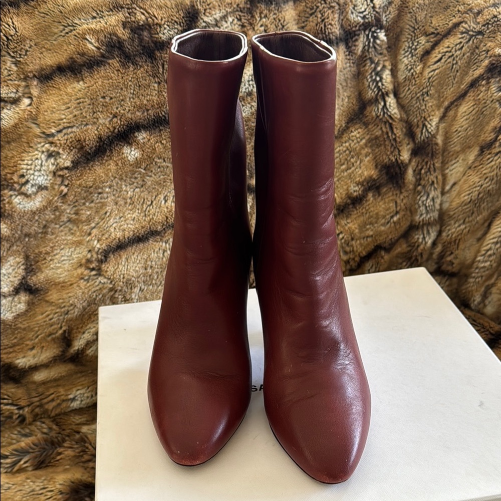 Isabel Marant Darilay Leather Ankle Boots